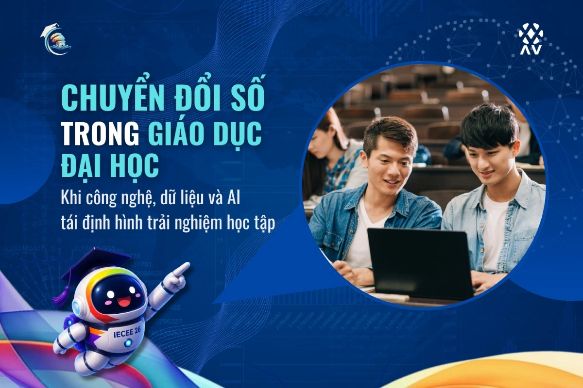 Chuyển đổi số trong Giáo dục Đại học: Khi công nghệ, dữ liệu và AI tái định hình trải nghiệm học tập